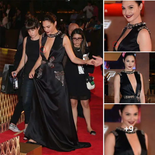 “Unleashing Wonder Woman’s Glamour: Gal Gadot’s Jaw-Dropping Red Carpet Look”